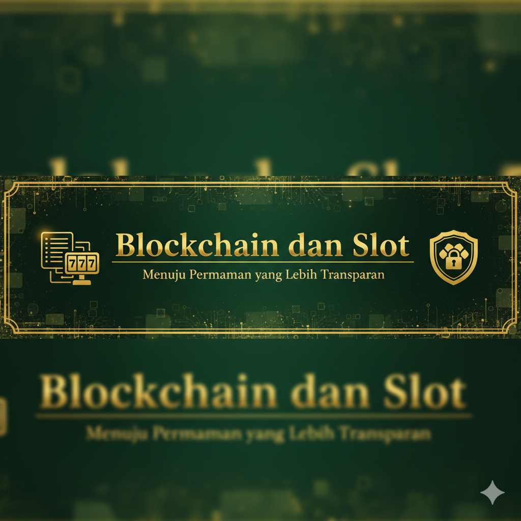 Blockchain dan Slot